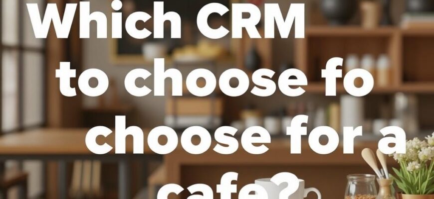 CRM для кафе какую выбрать: практическое руководство для владельцев и управляющих